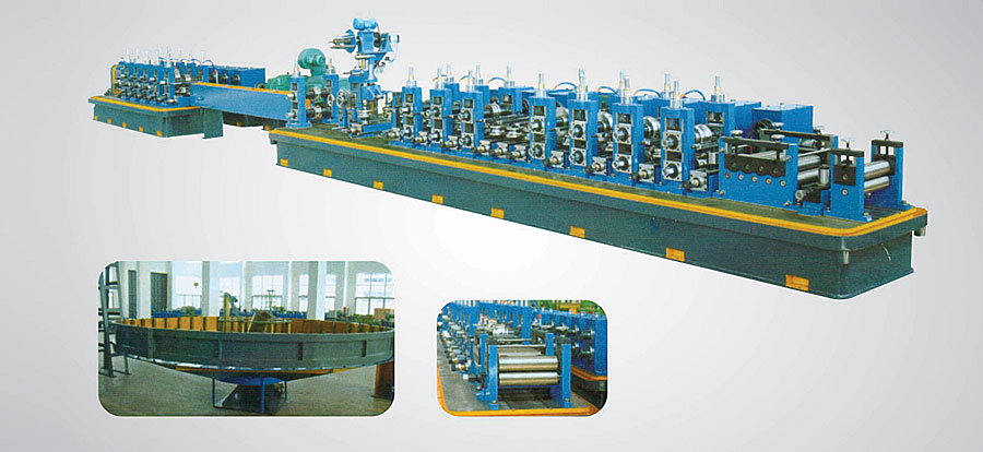 YF144、165、219直縫高頻焊管機(jī)組